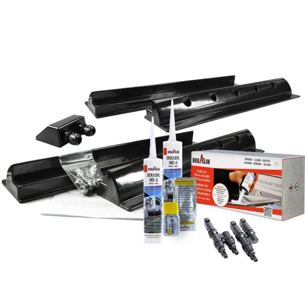 bruwal  240W 12V MPPT Premium XL Wohnmobil Komplettset EBL-Option – Bild 3