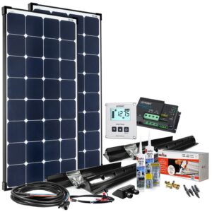 bruwal  240W 12V MPPT Premium XL Wohnmobil Komplettset EBL-Option